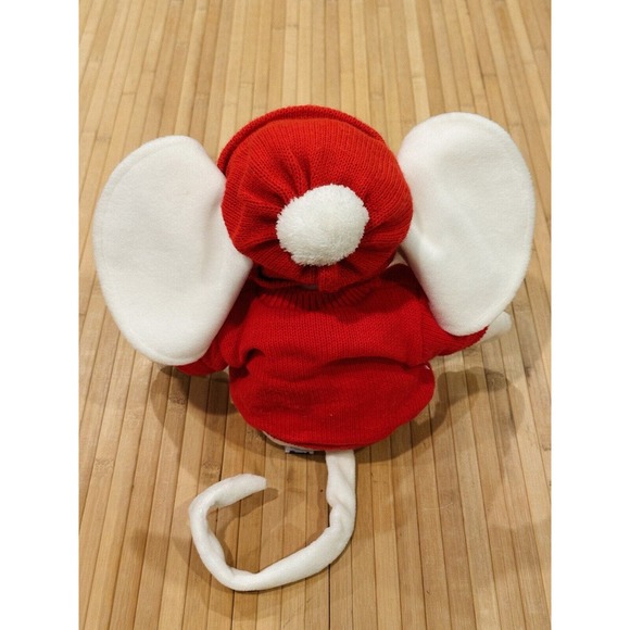 Vintage Commonwealth Christmas Mice Carolers Plush Stuffed Animal 1990 - Picture 2 of 5